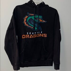 Seattle Dragons Black Hoodie Small